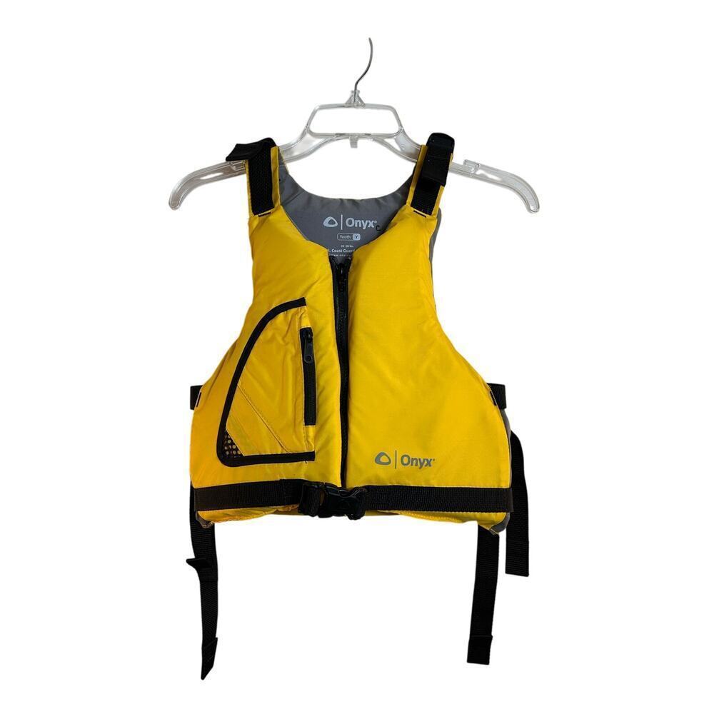 ONYX OUTDOOR Youth Unisex Sport Life Jacket / Size: Youth Large 50-90 Lbs